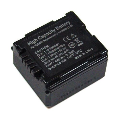 Batterie VBG070 / DMW-BLA13 pour Panasonic HDC-TM300, TM350, TM700