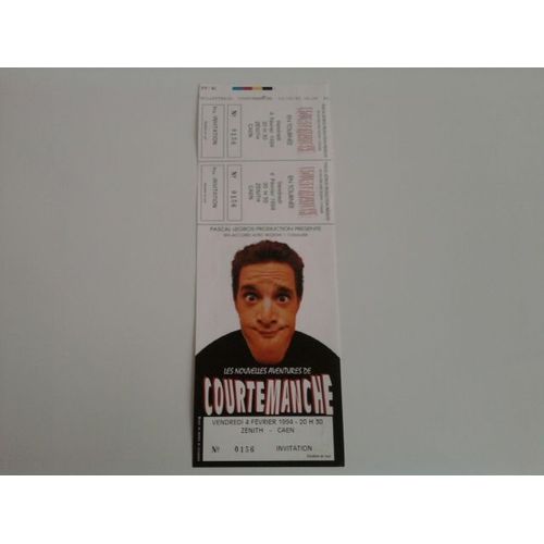 Ticket Spectacle Courtemanche
