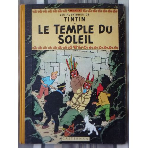 Tintin Le  Temple Du Soleil
