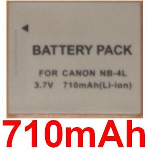 Batterie NB-4L pour Canon 700mah