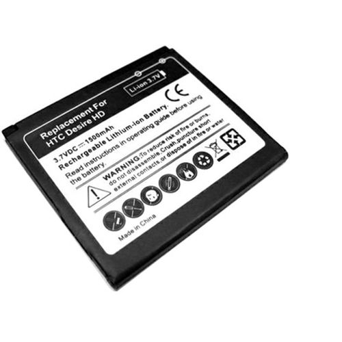 Batterie 1200mah 3.7v Ba S470 Pour Htc Desire Hd Hd Mini Photon