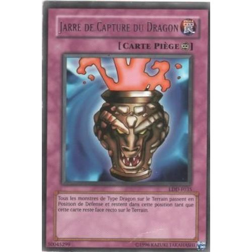 Carte Yu-Gi-Oh! "Jarre De Capture Du Dragon" Rare Ldd-F035