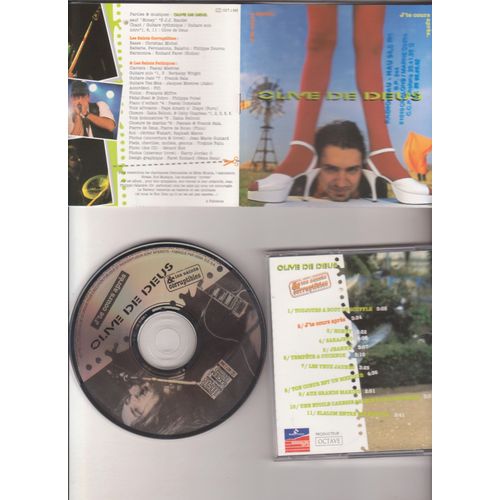 Cd Box Olme De Deus & Les Saints Corruptibles  J'te Cours Après, Toujours À Bout De Souffle