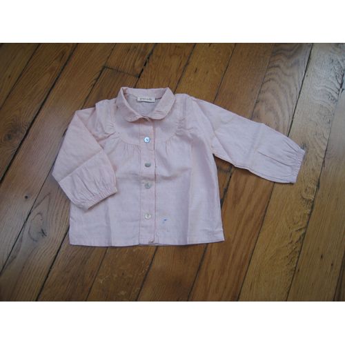 Chemisier Rose Grain De Blé, 18 Mois