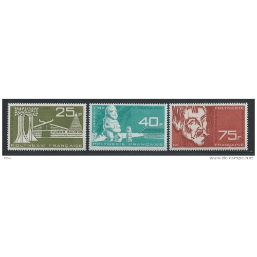 Polynésie  1965-   Yvert  Nos. Pa 11/13  Neufs**  - Série Complète