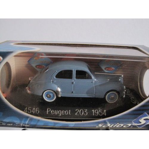 Peugeot 203 1954 N° 4546-Solido