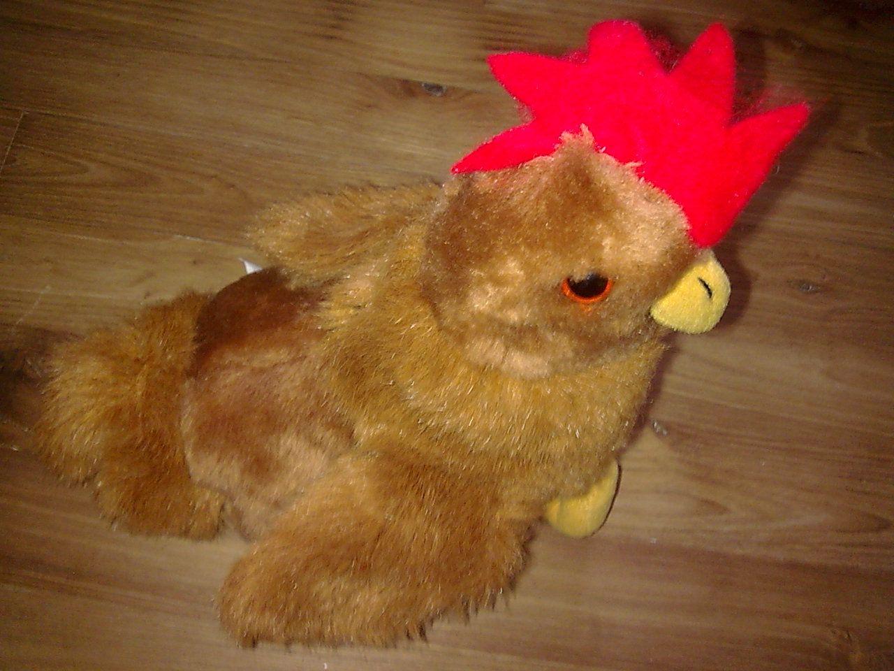 Peluche - Poule rousse