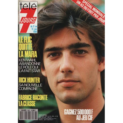 Télé 7 Jours / 04-06-1990 N°1567 : Emmanuelle Seigner (1,5p) - Ken Wahl / Rick Hunter (4p)