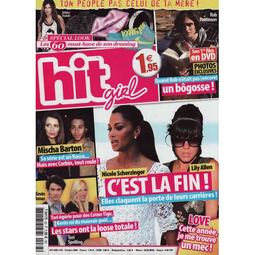 Hit Girl / 10-2009 N°83 : Robert Pattinson (3p) - Tokio Hotel (2p) - Superbus (2p)