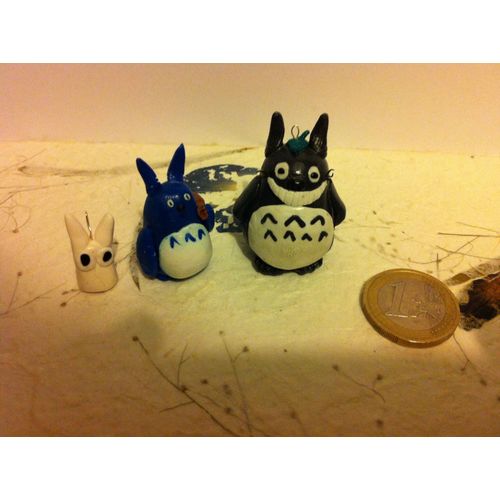 3 Totoros (Myazaki Hayao) Création Fimo