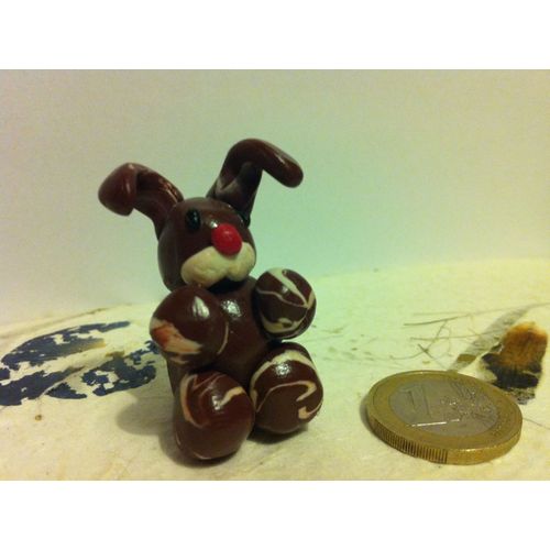 Lapin Marron Création Fimo