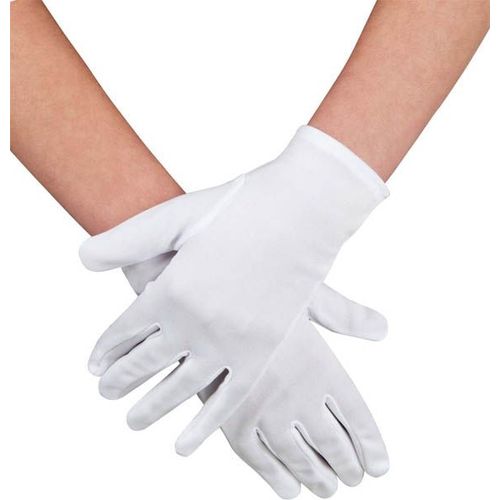 Gants Polyester Adulte Blanc
