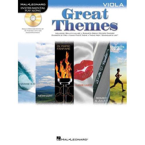 Viola Play-Along: Great Themes + Cd