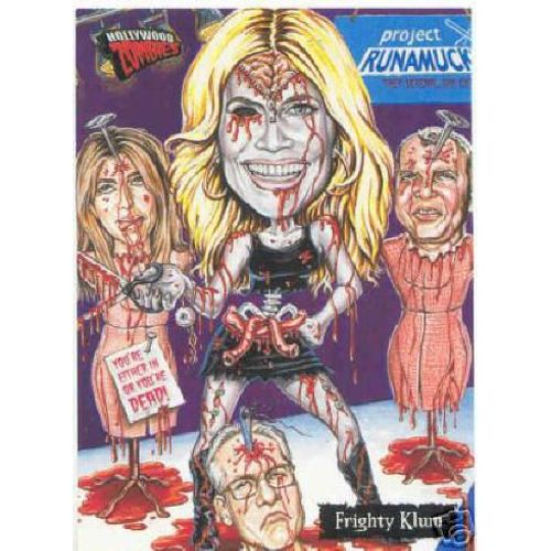 Topps - Hollywood Zombies - N°15 - Frighty Klum