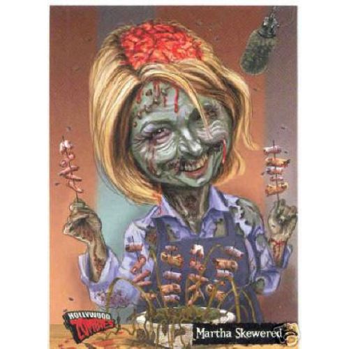 Topps - Hollywood Zombies - N°12 - Martha Skewered