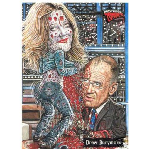 Topps - Hollywood Zombies - N°27 - Drew Burymore