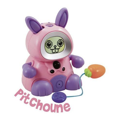 Vtech - Kidiminiz Pitchoune (Lapin Rose) - Dès 4 Ans