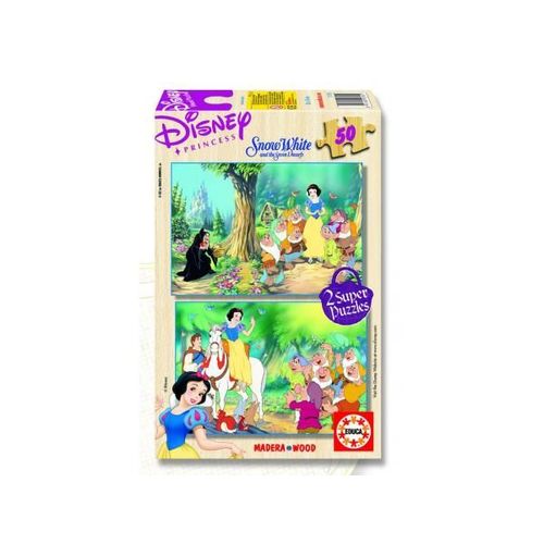 Puzzle 2 X 50 Pièces - Blanche Neige