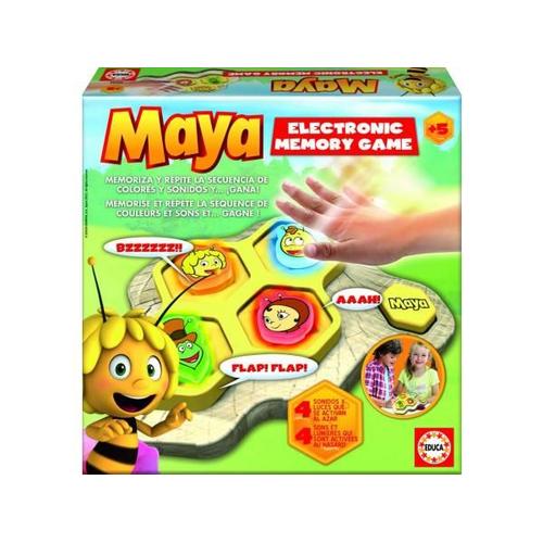 Educa - 15096 - Jeu Éducatif - Electronique Memory Game Maya L'abeille 3d