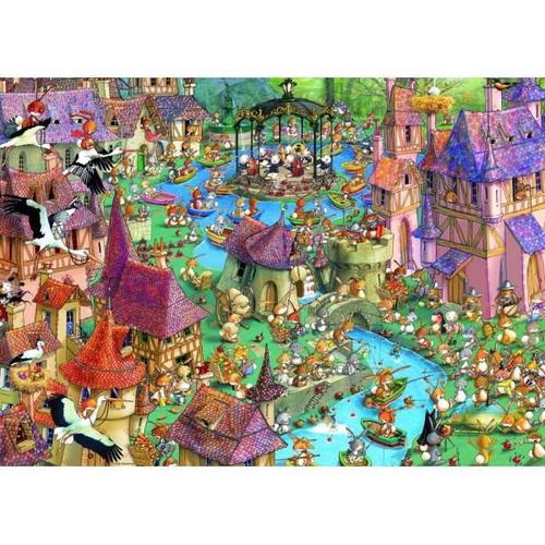 Puzzle 1000 Pièces - Ruyer : Bunnytown
