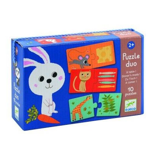 Puzzle 10 X 2 Pièces - Duo A Table !