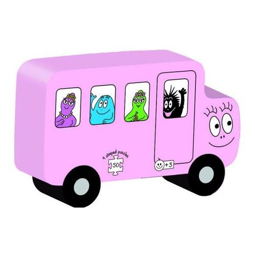 Puzzles De 4 À 8 Pièces - 9 Puzzles : Transport Barbapapa