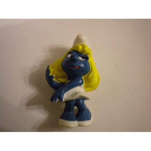 Schtroumpfette Bully Rare Variante  Figurine Collection Schtroumpfs Smurf Schtroumpf