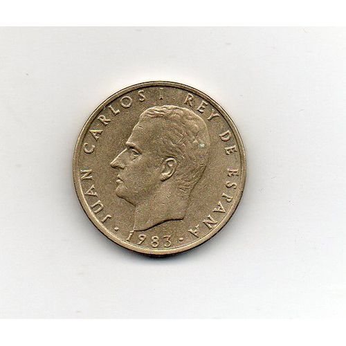 Espagne 100 Pesetas 1983 Juan Carlos I Bronze Alu