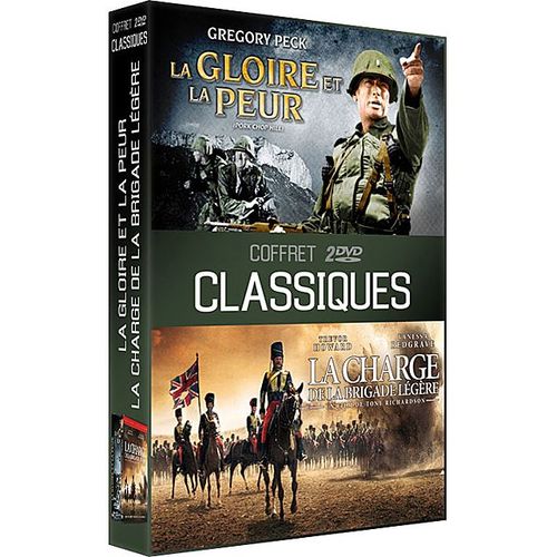 Coffret Classiques : La Gloire Et La Peur + La Charge De La Brigade Légère - Pack