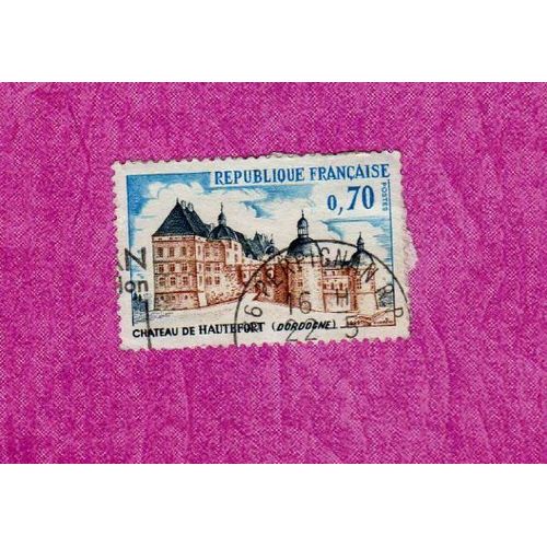 Timbre France Chateau De Hautefort