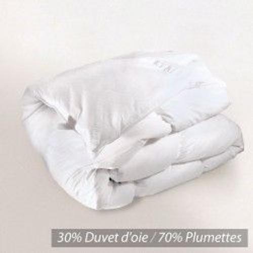 Couette 240x220 Cm Hiver Picardie Garnissage Naturel Duvet De Canard 500 G/M2