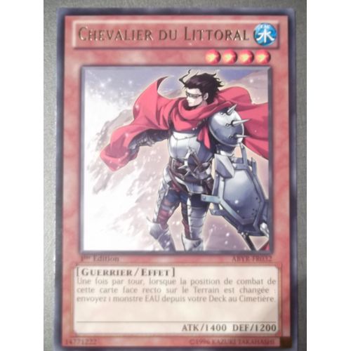 Yu-Gi-Oh Chevalier Du Littoral En Rare 1ère Édition Abyr-Fr032