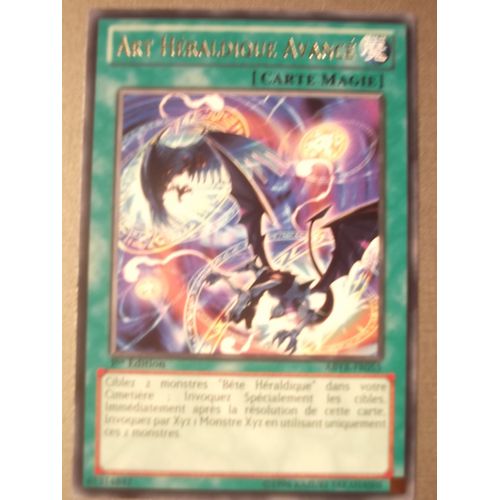 Carte Yu-Gi-Oh Art Héraldique Avancé Abyr-Fr055 Rare 1ère Éd