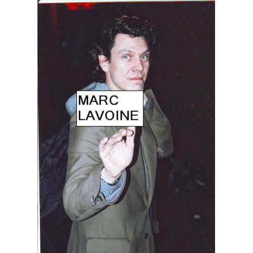 Photo 13x18cm Marc Lavoine