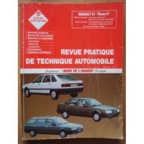 Revue Technique Automobile Renault 21 Phase Ii