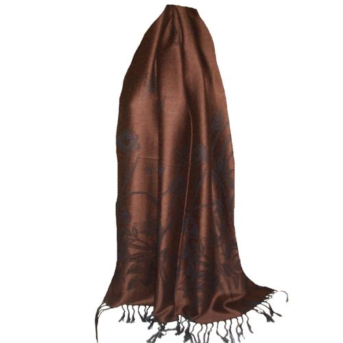 Etole Écharpe Fine Chale Femme Laine De Pashmina Et Soie - Idée Cadeau