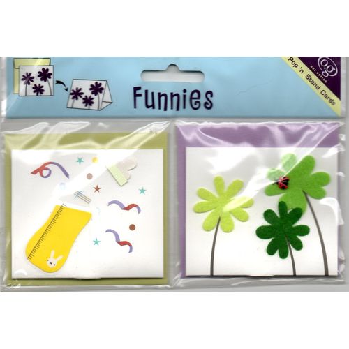 Scrapbooking - Mini Carte 3d + Enveloppe