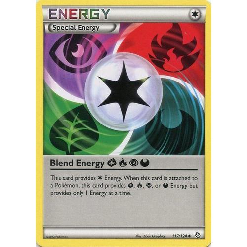 Carte Pokemon Energie - Dragons Exaltes - Energie Amalgamee - 117/124