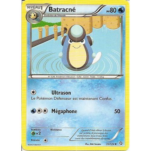 Carte Pokemon - Dragons Exaltes - Batracne - 35/124