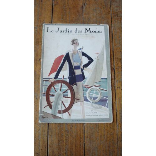 Ancienne Revue Mode "Le Jardin Des Modes N°106",1928.