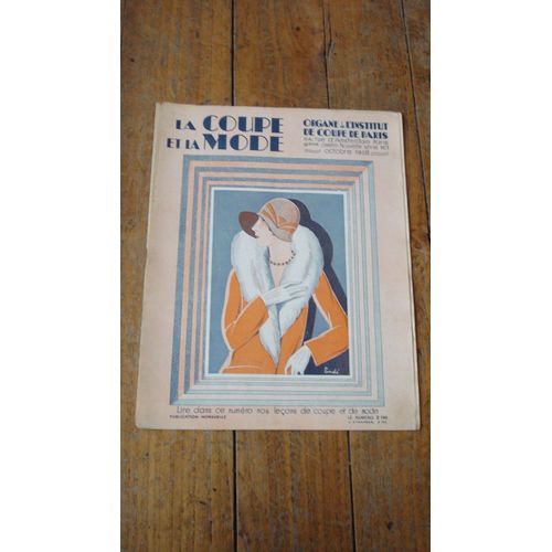 Ancienne Revue Mode "La Coupe Et La Mode N°1",1928