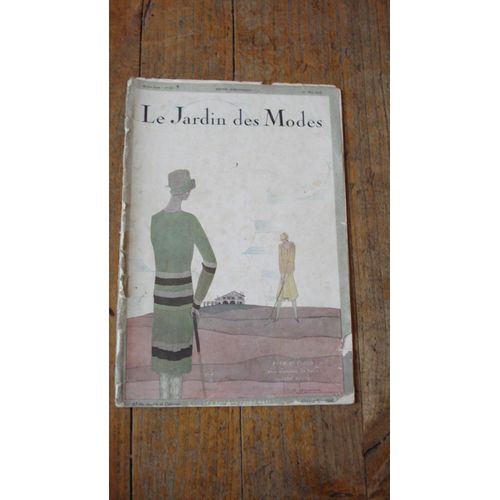 Ancienne Revue Mode "Le Jardin Des Modes N°82",1926.