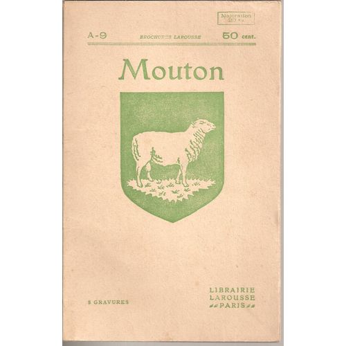 Mouton : Bergerie De Rapport ( Avec 8 Gravures Dans Le Texte )