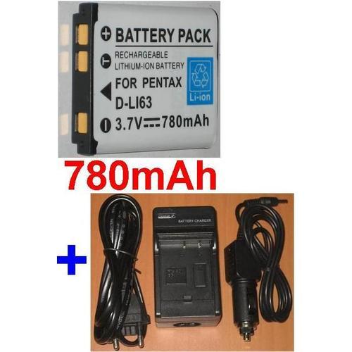 Chargeur + Batterie Pour FUJIFILM NP-45 NP45, KODAK KLIC-7006 KLIC7006, **780mAh**