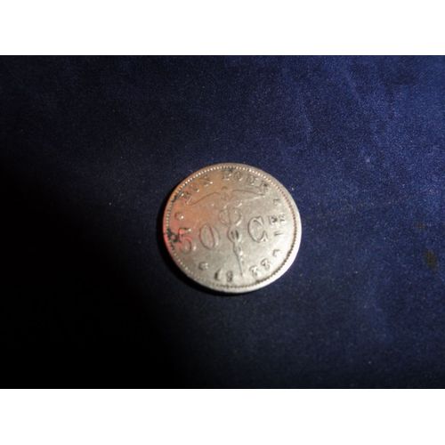 Belgique Bon Pour 50 Cmes,1933