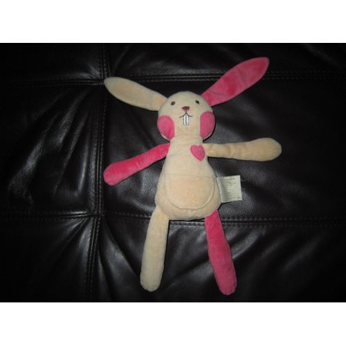 Doudou Lapin Zolapin Rose Tout Compte Fait Tcf
