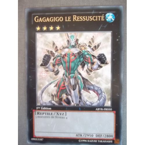 Yu-Gi-Oh Gagagigo Le Ressuscité En Rare 1ère Édition Abyr-Fr050
