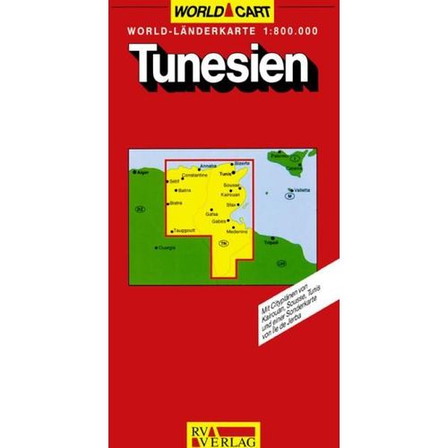 Tunisie - 1/800 000