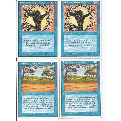 Salve D'antimagie - Terrain Fantasmatique -  3 Ème Édition 1994 Vf Bords Blancs