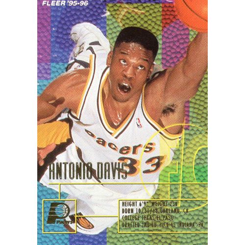 Antonio Davis - Fleer 95-96 - N°295